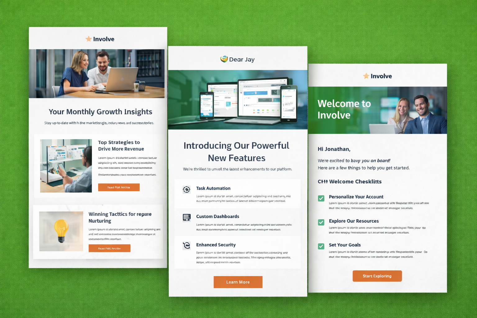 Email Template Design